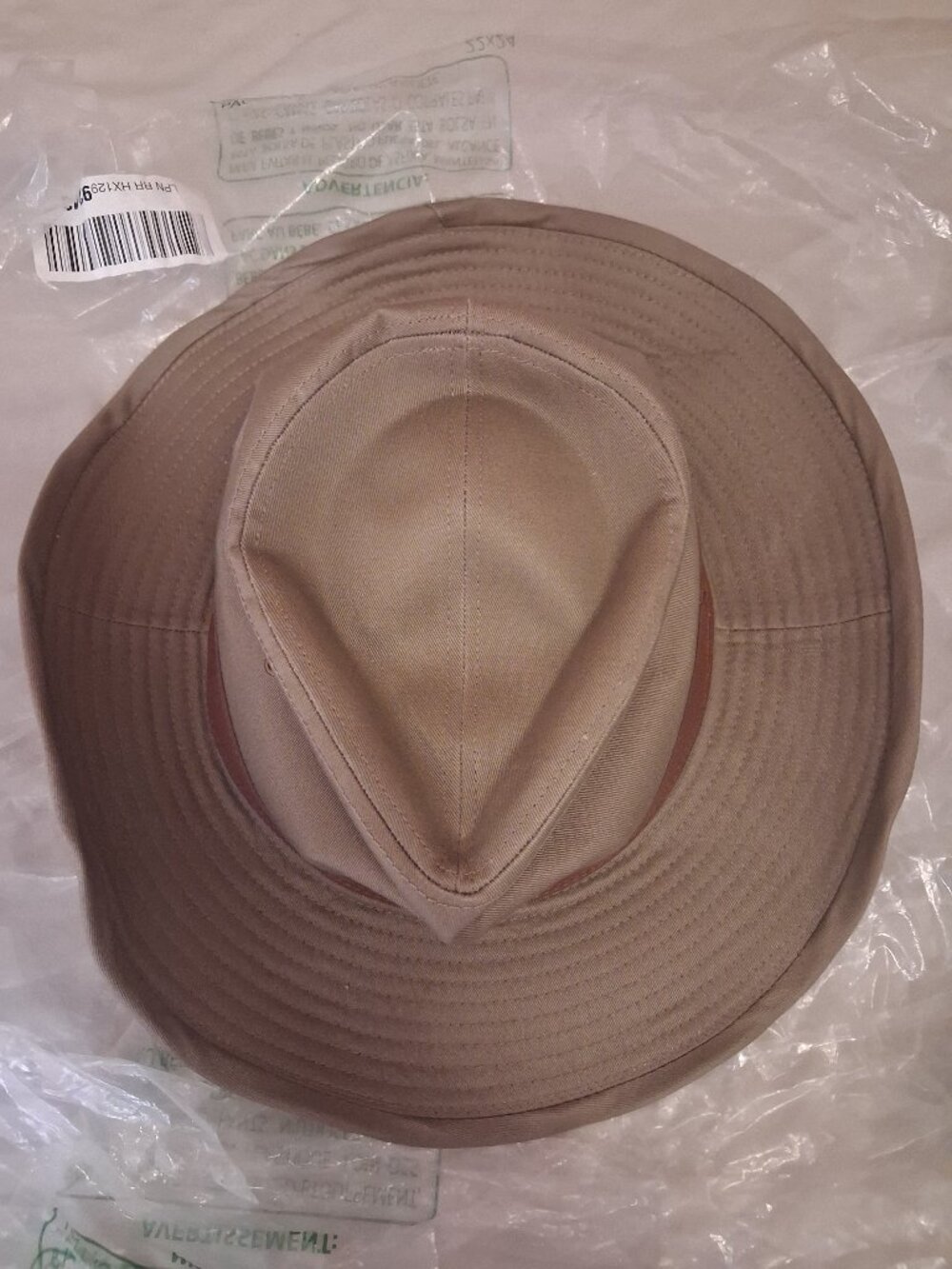 Dorfman Hat Co Outback Hat Bark Tan Size M UPF 50+ NWT